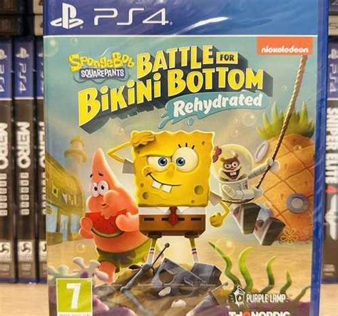 Spongebob squarepants battle for bikini bottom ps4 Москва Игровые приставки игры программы