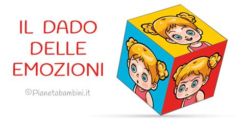 Dado Delle Emozioni Da Stampare PianetaBambini It