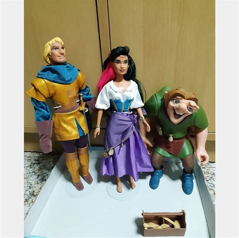 Disney Mattel Hunchback Of Notre Dame Doll Set Hobbies And Toys Toys