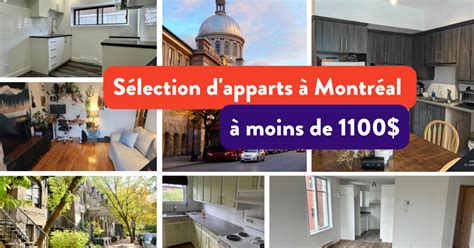 Appartements Louer Moins De Montr Al Blog Kangalou