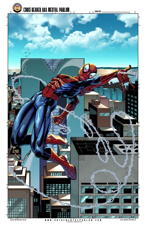 ArtStation - Web Swinging Spider-Man