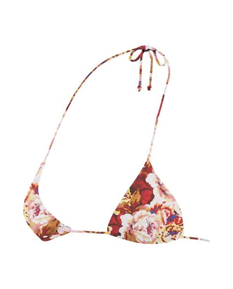 Granny Floral Triangle Bikini