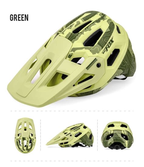 Casque de vélo BATFOX 302 9 green Mixte VTT PC EPS bord