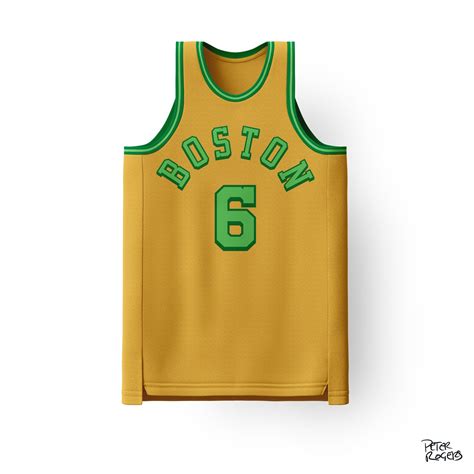Boston Basketball Jersey Design