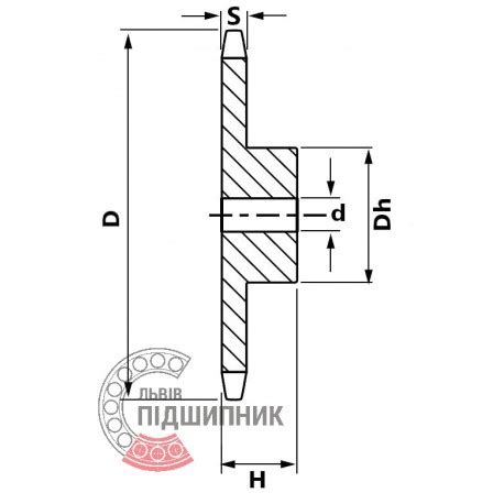 Звездочка Звездочка Z9 [SKF] под 12B-1 однорядную роликовую цепь, шаг ...