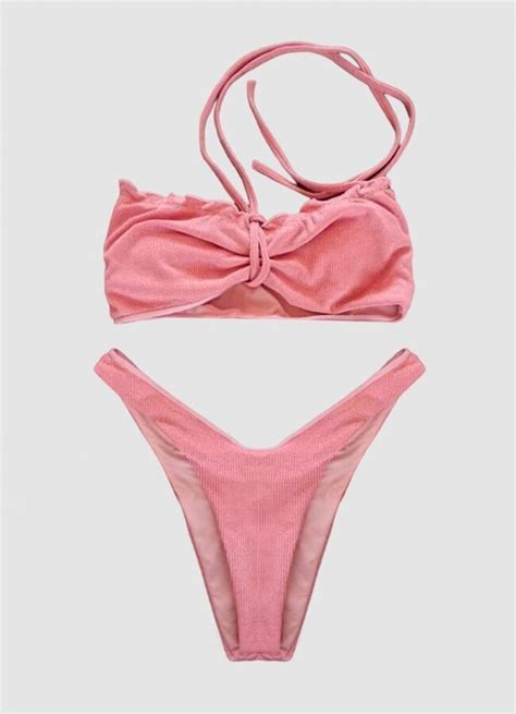 Parizianista Set Bikini Με Ενίσχυση Ψηλόμεσο Ροζ 20435018 Skroutz gr