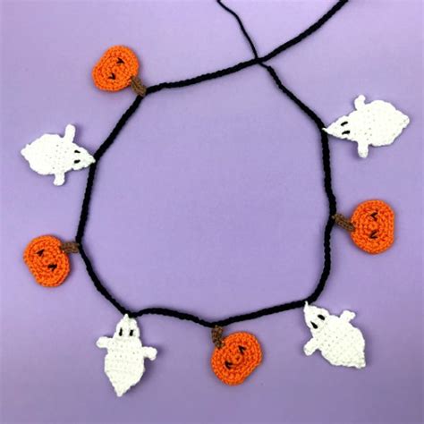 Crochet Halloween Garlands & Buntings - 17 Free Patterns - Crochet Scout