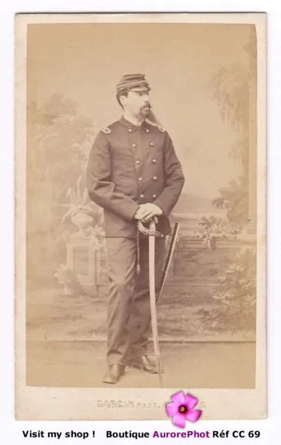 SOLDAT MILITAIRE SUISSE CDV GARCIN à GENÈVE circa 1870 CC69 EUR 19 00