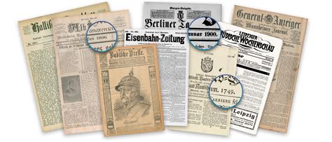 Deutsches Zeitungsportal Mit Historischen Zeitungen 1671 1950 Online