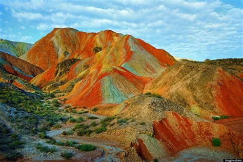 Brian Kelly's Blog: Rainbow Mountains In China's Danxia Landform ...