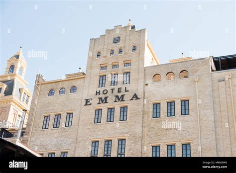 Historic Hotel Emma Pearl District San Antonio Stock Photo - Alamy