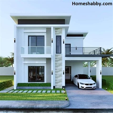 7 Inspirasi Desain Rumah Minimalis Modern Tingkat 2 Lantai Homeshabby