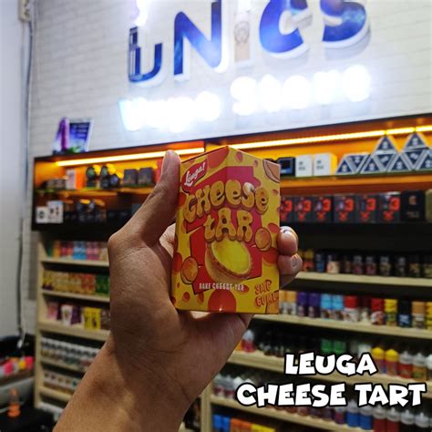 Jual Liquid LEUGA CHEESETART 60ML Bake Cheese Tar Freebase Nic 3mg