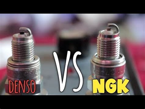 ujicoba tester busi denso u22fs-u vs ngk c7hsa - YouTube