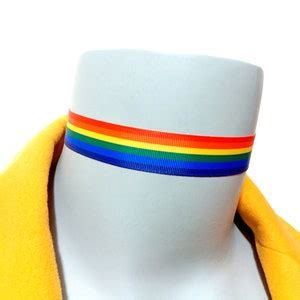 Lgbt Lesbian Gay Rainbow Pride Parade Flag Necklace Gift Etsy