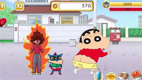 Crayon Shin Chan Fight The Bad Guy Youtube