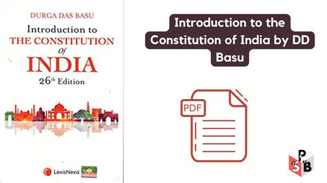 Introduction To The Constitution Of India By Dd Basu Book Pdf Latest