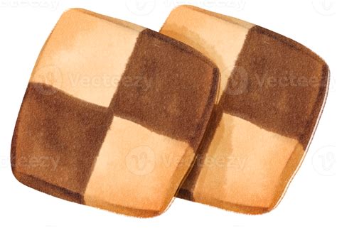 Watercolor Cookies Illustration 9659713 Png