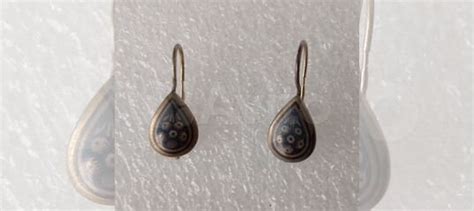 Винтажные серьги северная чернь купить в Краснодаре с доставкой | Хобби ...