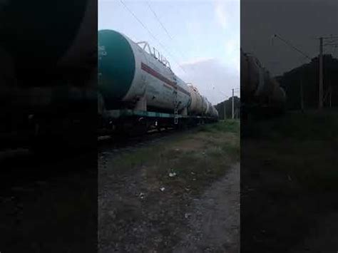вл80т-671 з грузовим поездом - YouTube