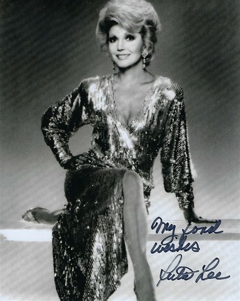 GFA Jeopardy Sexy Movie Actress * RUTA LEE * Signed 8x10 Photo R7 COA