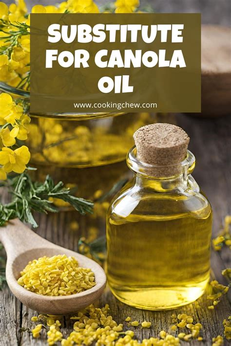 Canola Oil Substitute 6 Recommended Swaps