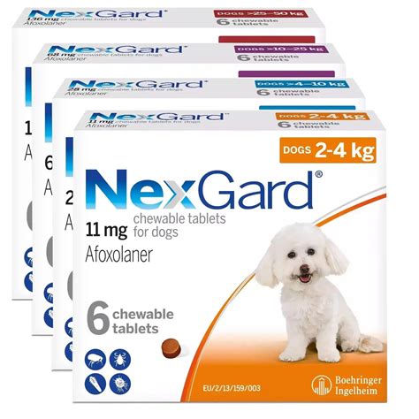 NexGard Spectra Compresse masticabili per cani | Atlantic Pet Products