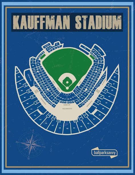 Seating Chart Kauffman Stadium Elcho Table