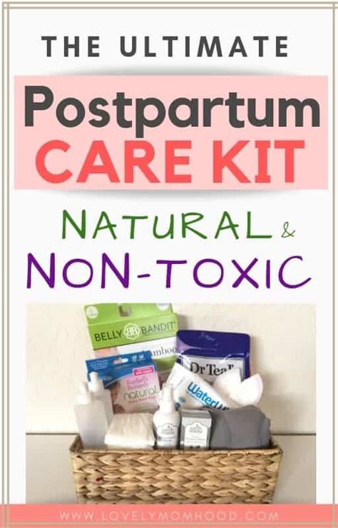 Diy Postpartum Care Kit