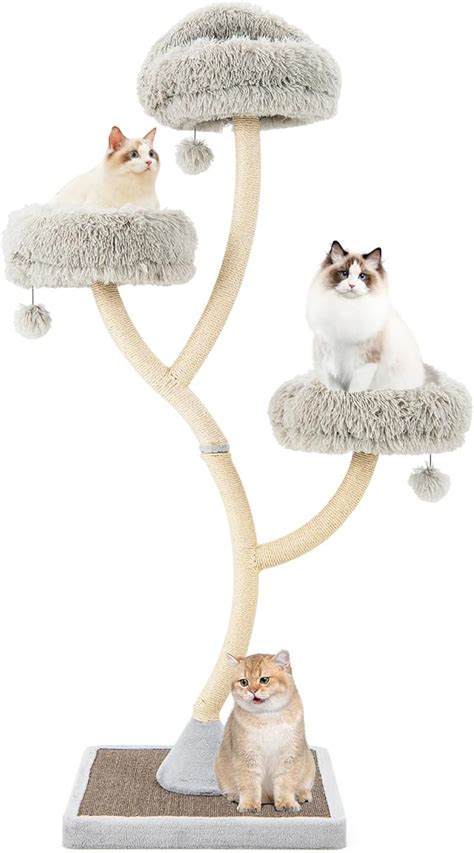 Amazon Tangkula Tall Cat Tree For Indoor Cats Inch Multi