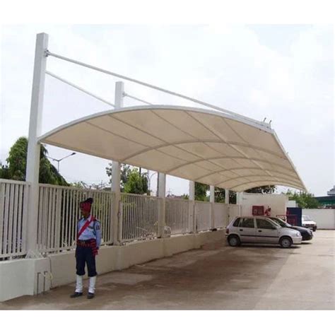 Pvc White Car Parking Tensile Structure Material Pvc At Best Price