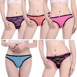 Scothen String En Dentelle Lot De Er Pack String Lumineux Belle Dentelle Lingerie Sexy String