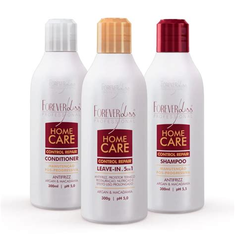 Kit Forever Liss Home Care Control Repair Beleza Na Web