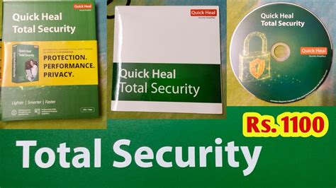 Quick Heal Total Security Unboxing And Review How To Install Quick