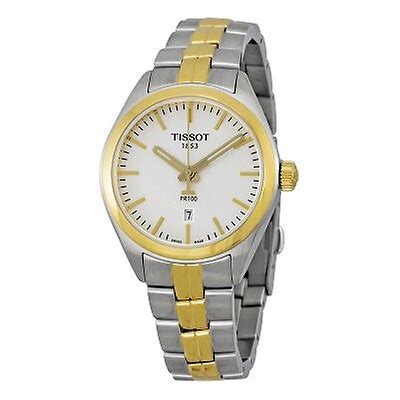 Tissot Carson White Dial Two-tone Ladies Watch T0852102201300 T085.210 ...
