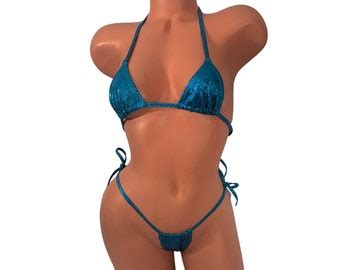 Plus Size Micro Bikini Etsy