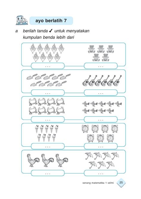 Soal Penjumlahan Kelas 1 Dengan Gambar