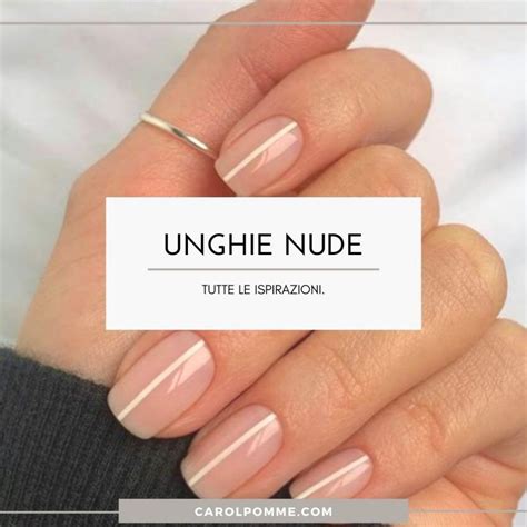 Unghie Nude Gli Stili Di Tendenza Glitter Nail Art Manicure Nail Art