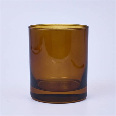 30cl Amber Candle Glass Box Of 6 Supplies For Candles™