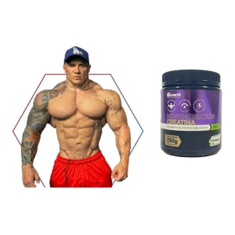 Combo 2x Whey Protein 80 Creatina Creapure Growth 250g E Cookies Chocolate Netshoes