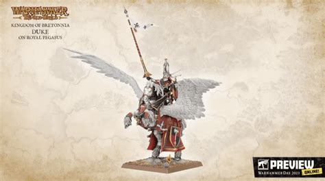 Warhammer Old World Bretonnian Army Launch Line Up Revealed