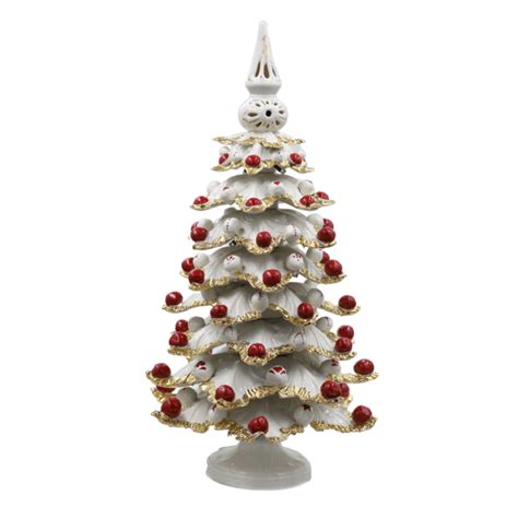 Albero Di Natale In Ceramica Dipinto A Mano Ceramica Assunta Positano