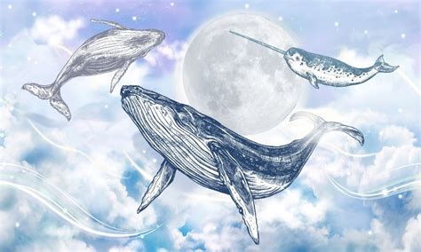 Фотообои Арт. Киты и планета