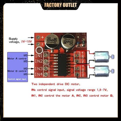 Pwm บอร์ดโมดูลควบคุมมอเตอร์ไดร์ฟ 15a L298n Shopee Thailand