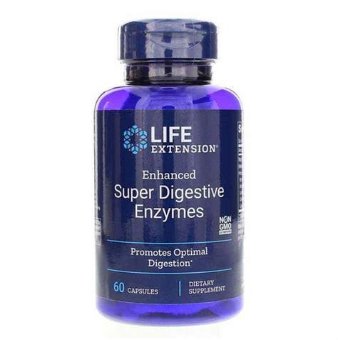 Enhanced Super Digestive Enzymes, Life Extension