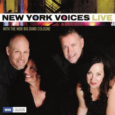 LIVE with WDR Big Band CD | New York Voices