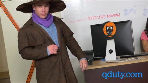 Costumes Interracial Sex Party At The Office With The Manager