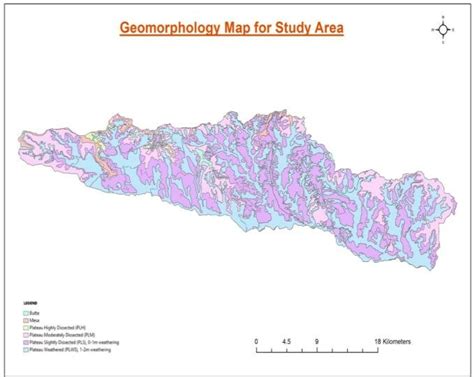 Geomorphology Map C Drainage Density It Acts As Important Parameters