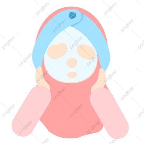 Masker Wajah White Transparent Masker Wajah Yang Terlihat Lucu Masker