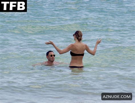 Stacy Keibler Sexy Seen Wearing A Bikini At The Beach In Tulum AZNude